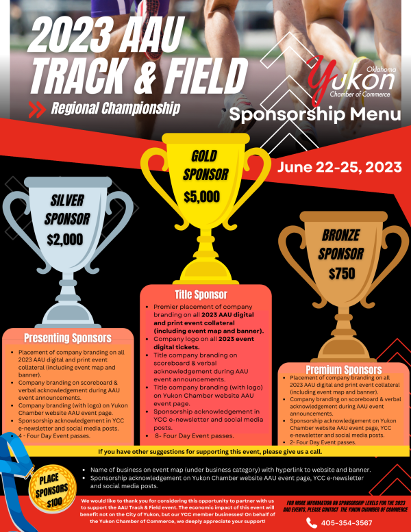 2023 AAU Track & Field Region 16 Qualifier Event – Yukon Chamber of ...